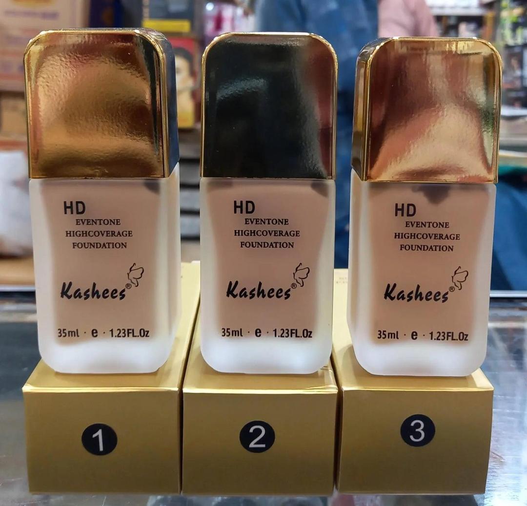 Kashees High Coverage Foundation – 3 Shades