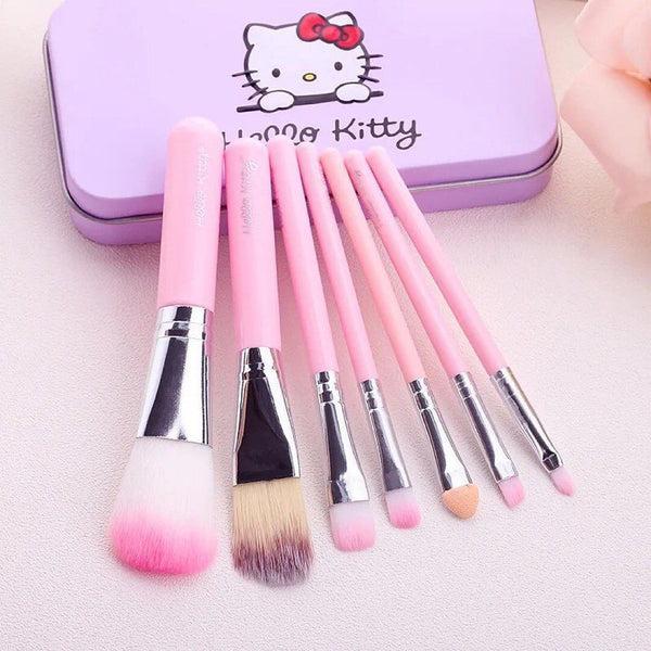 Hello Kitty 7-Piece Blending Makeup Brush Set